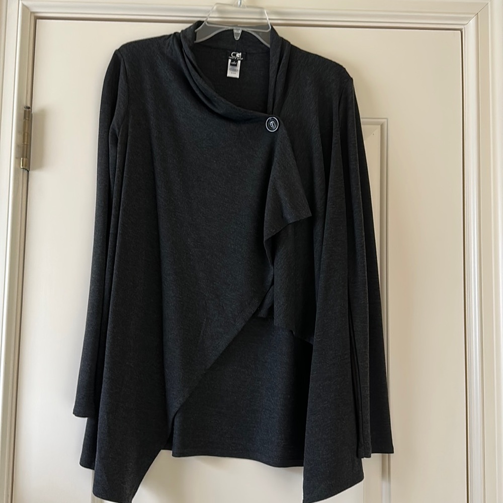 Cable & Gauge Ling Sleeve Top